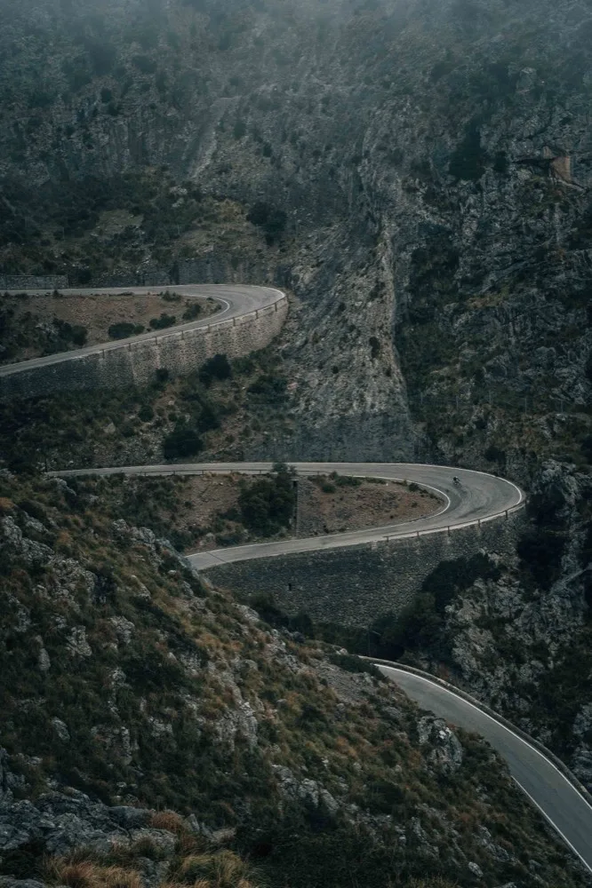 Serpentinen von Sa Calobra