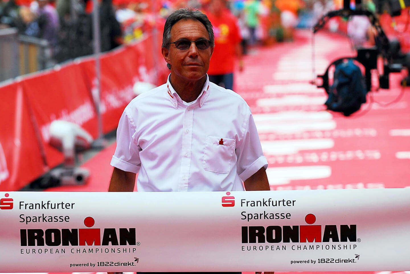 Kurt Denk Finishline Ironman Frankfurt