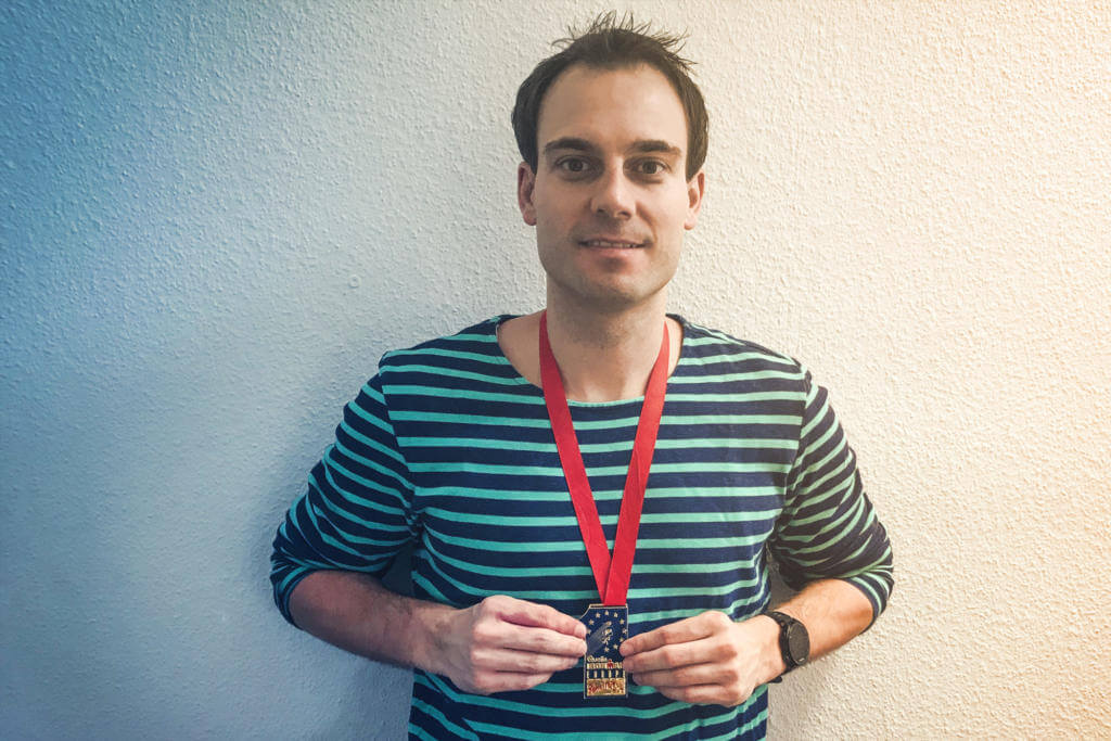 Daniel Marx im Triathlonfieber