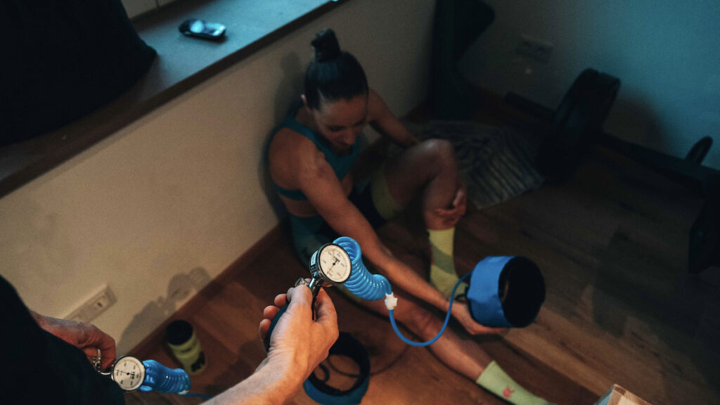 Blood Flow Restriction Training Triathlon Titel