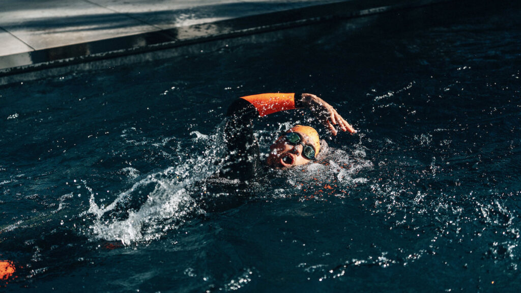 schwimmen profi triathlon Siegesformel
