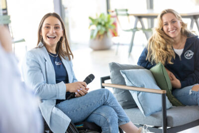 Kristina Vogel und Sophia Flörsch für Wings for Life
